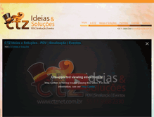 Tablet Screenshot of ctznet.com.br